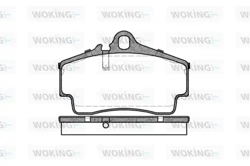 накладки WOKING P7543.00