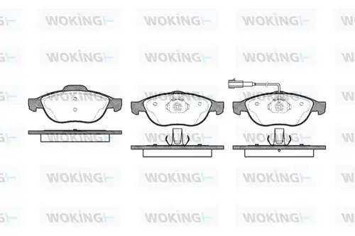 накладки WOKING P7603.11