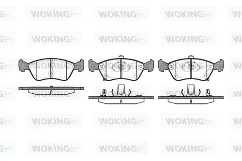 накладки WOKING P7763.02