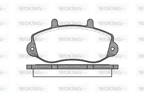 накладки WOKING P7773.00