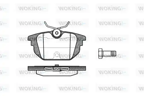 накладки WOKING P7923.00