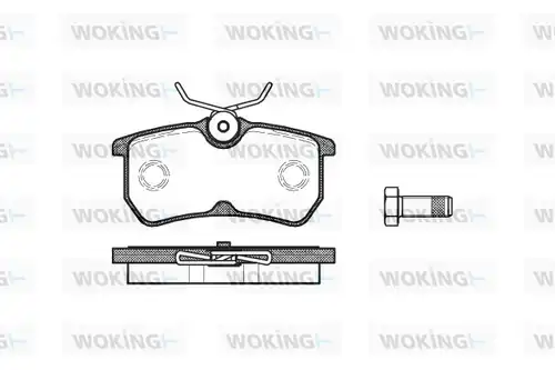 накладки WOKING P7933.00