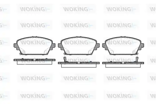 накладки WOKING P7943.02