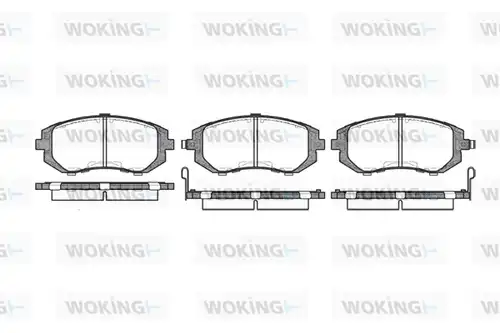 накладки WOKING P8513.02