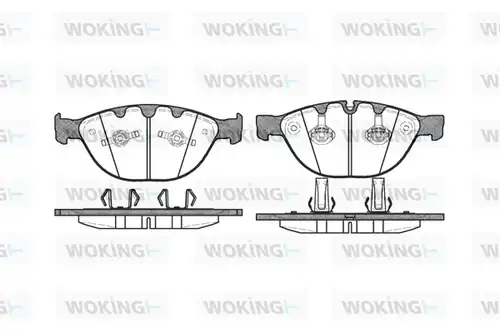 накладки WOKING P8583.10