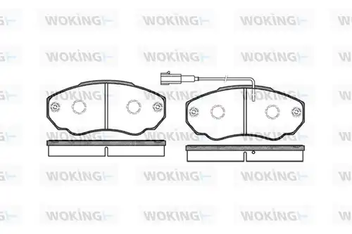 накладки WOKING P8603.01