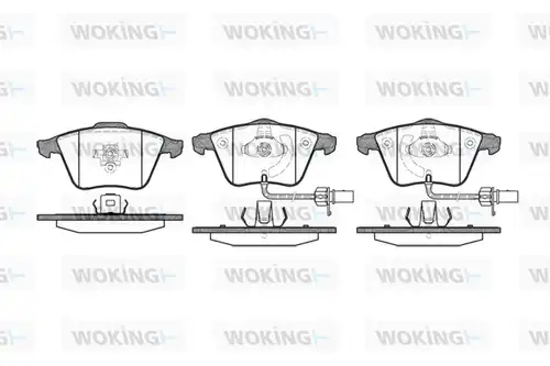 накладки WOKING P8643.12