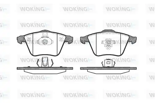 накладки WOKING P8643.20