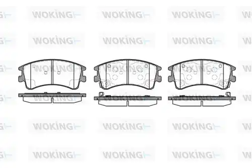 накладки WOKING P8703.02