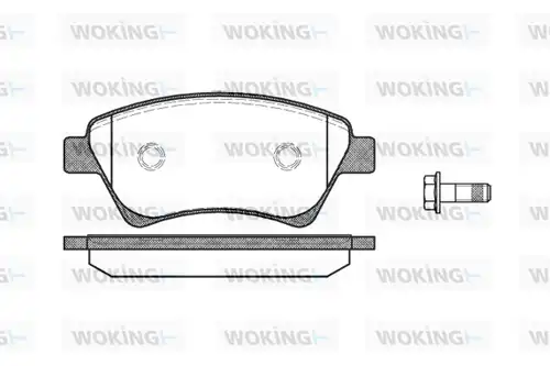 накладки WOKING P8763.00