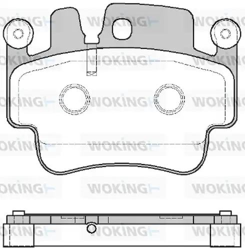 накладки WOKING P8823.00