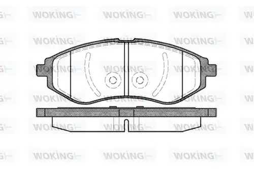 накладки WOKING P8863.00