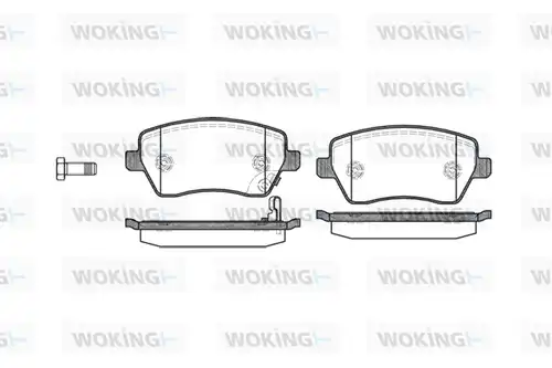 накладки WOKING P8873.11