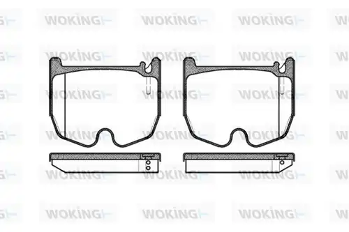 накладки WOKING P8923.00