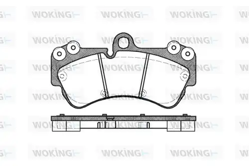 накладки WOKING P8943.00