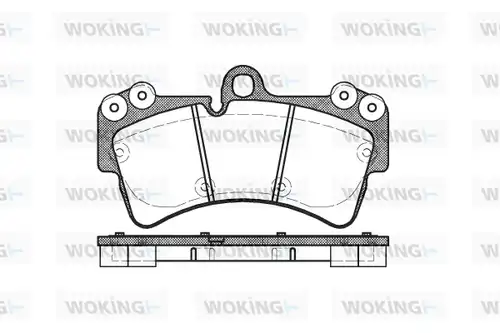 накладки WOKING P8953.00