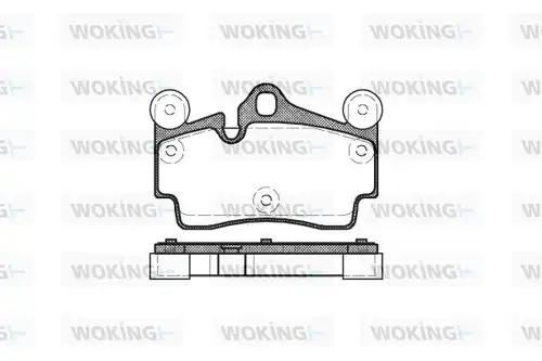 накладки WOKING P8963.00