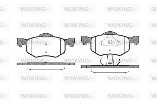 накладки WOKING P9023.00