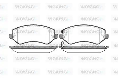 накладки WOKING P9073.02