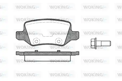 накладки WOKING P9183.00