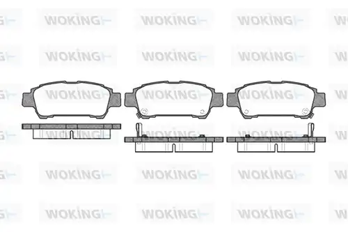 накладки WOKING P9203.02