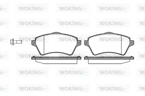 накладки WOKING P9223.00