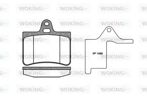 накладки WOKING P9303.00