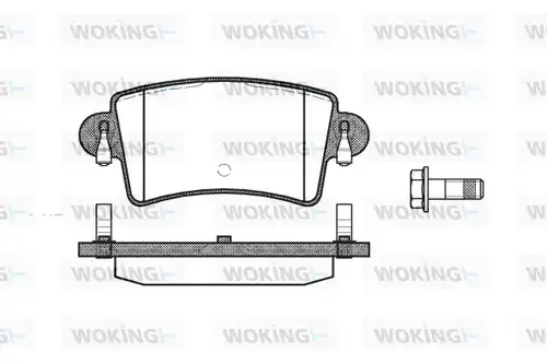 накладки WOKING P9333.00