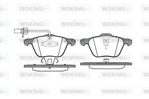 накладки WOKING P9363.02