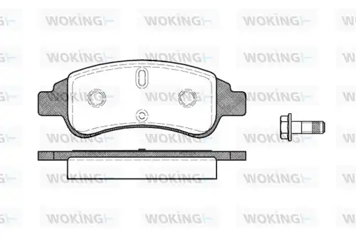 накладки WOKING P9403.30