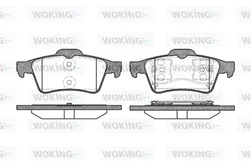 накладки WOKING P9423.00