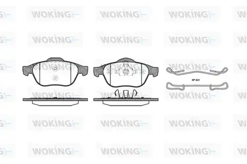 накладки WOKING P9433.00