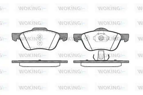 накладки WOKING P9443.00