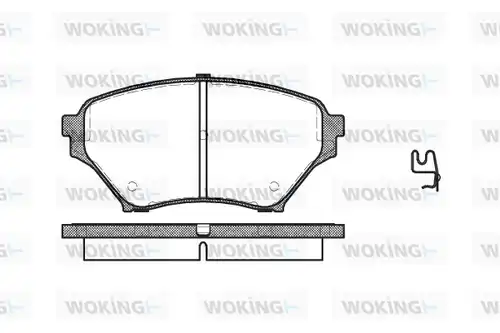 накладки WOKING P9503.02