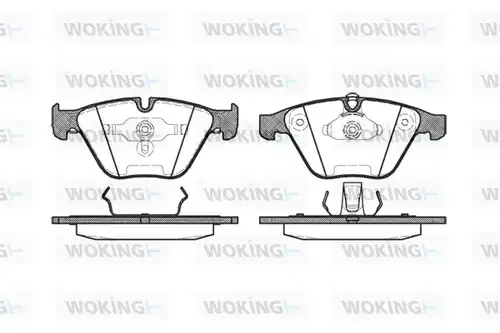 накладки WOKING P9573.00