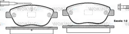 накладки WOKING P9593.11