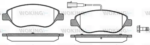 накладки WOKING P9603.02