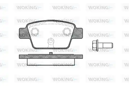 накладки WOKING P9613.00