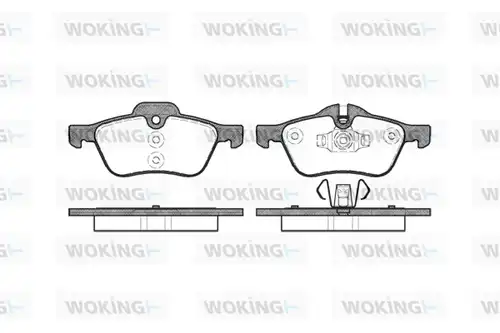 накладки WOKING P9643.00