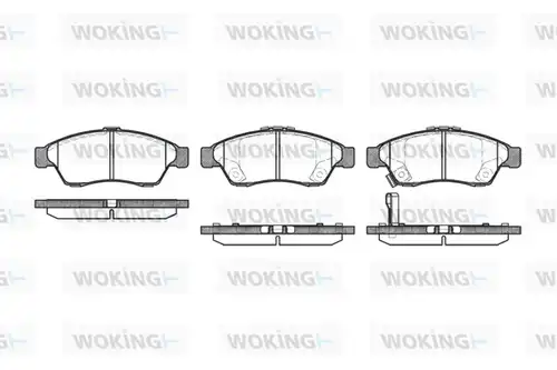 накладки WOKING P9753.01