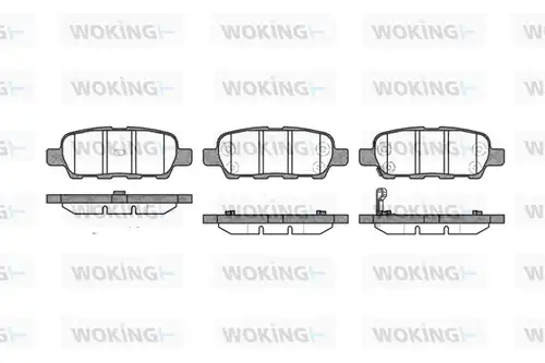 накладки WOKING P9763.01