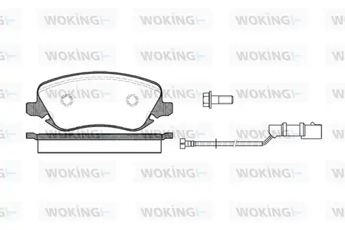 накладки WOKING P9793.02