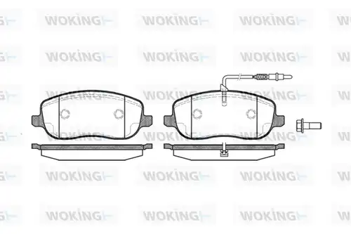 накладки WOKING P9793.12