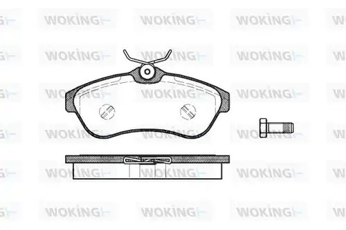 накладки WOKING P9803.00