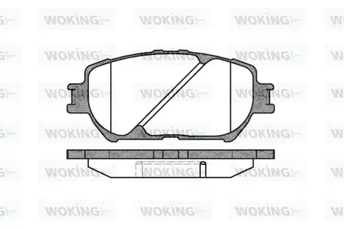 накладки WOKING P9843.00