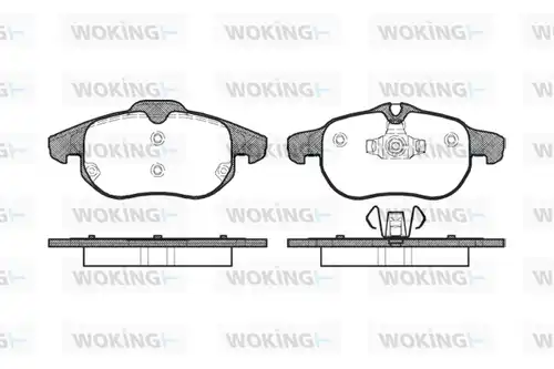 накладки WOKING P9883.00