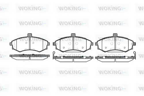 накладки WOKING P9933.02