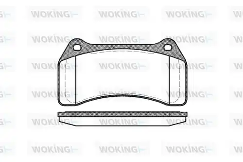 накладки WOKING P9953.00