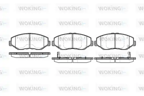 накладки WOKING P9993.00