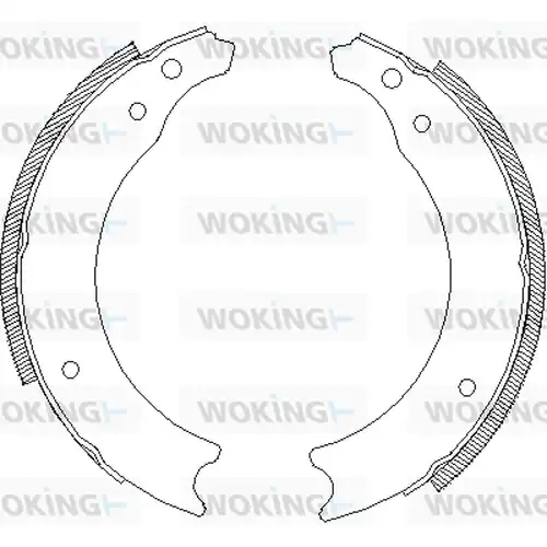 спирачна челюст WOKING Z4002.00